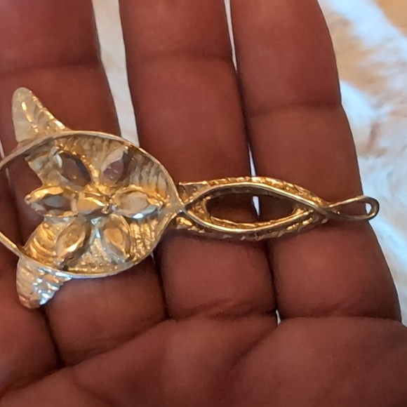 Movie Jewelry Fashion LOTR Arwen The Evenstar Metal Necklace With Stones - Picture 6 of 7